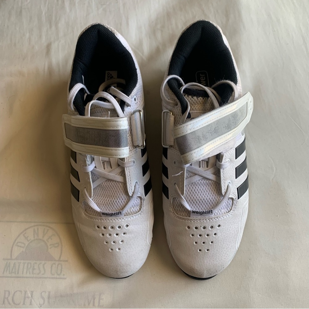 adidas White and Black Athletic Shoes